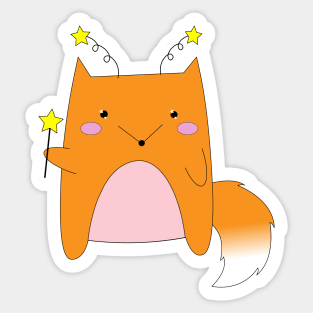 fox-fairy Sticker